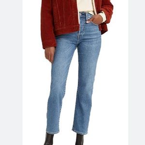 Levi Wedgie Straight Jeans